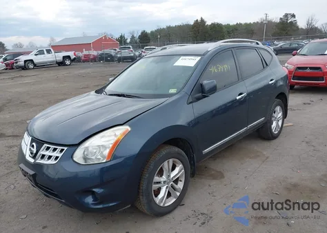 2012 Nissan Rogue Sv from USA, damaged, VIN JN8AS5MT3CW291700